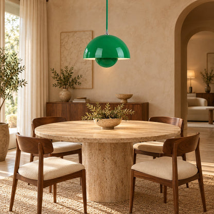 Modern Adjustable Black Pendant Light Hanging Metal LED for Kitchen and Home Lighting