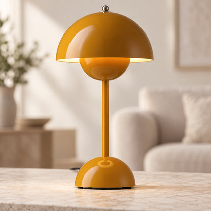Modern Cordless Table Lamp with Adjustable Brightness and USB Charging for Indoor and Outdoor Use