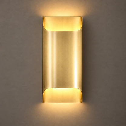 Modern Brass Wall Light Wall Mounted Metal Fixture Adjustable Lighting