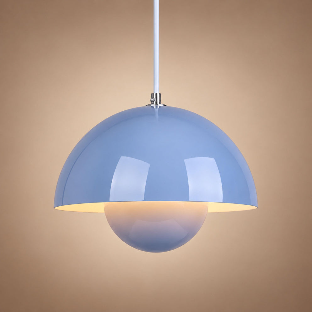 Modern Adjustable Black Pendant Light Hanging Metal LED for Kitchen and Home Lighting