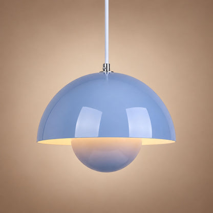 Modern Adjustable Black Pendant Light Hanging Metal LED for Kitchen and Home Lighting