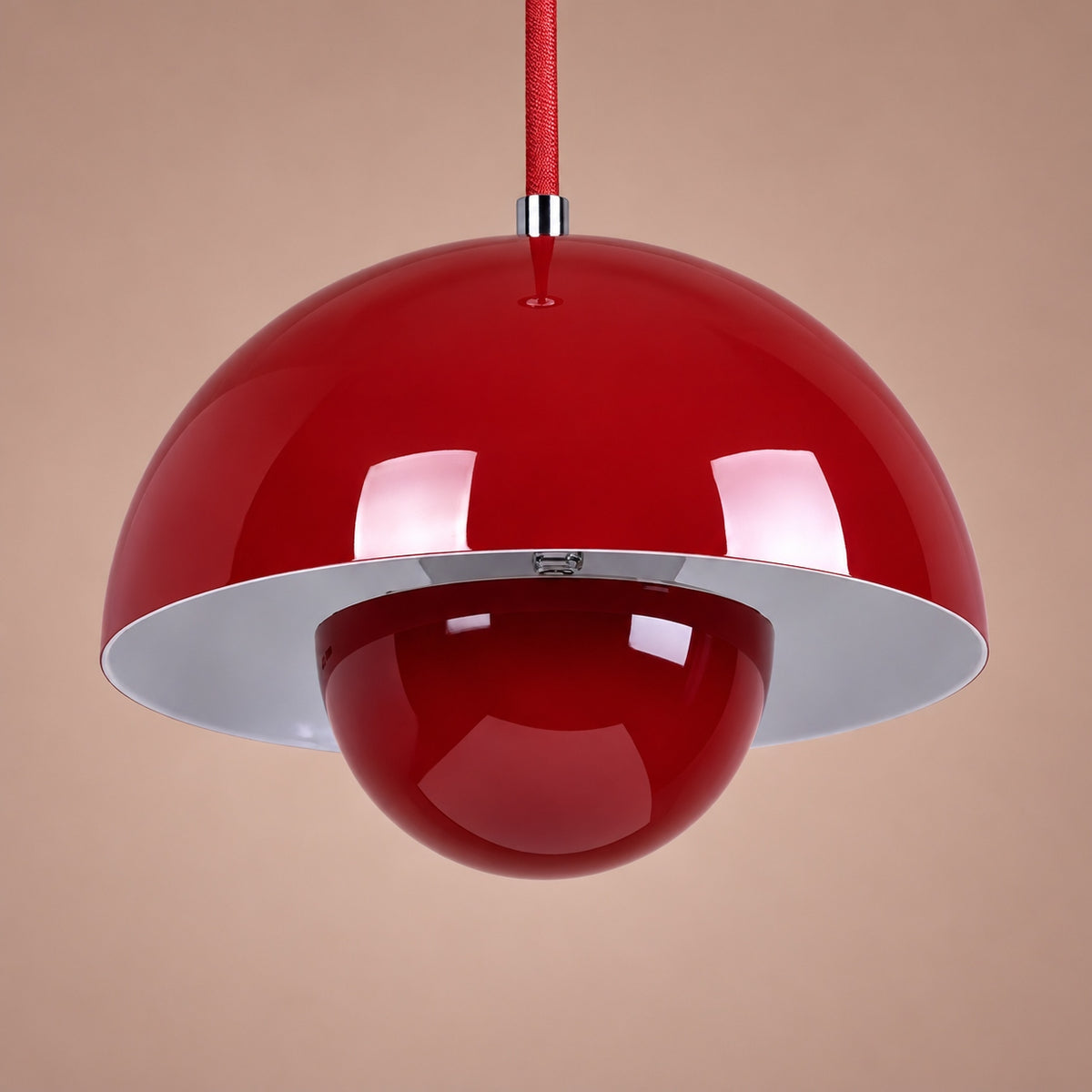 Modern Adjustable Black Pendant Light Hanging Metal LED for Kitchen and Home Lighting