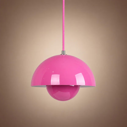 Modern Adjustable Black Pendant Light Hanging Metal LED for Kitchen and Home Lighting