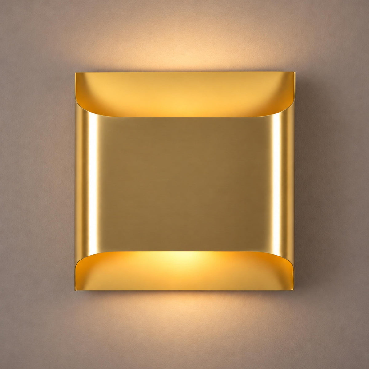 Modern Brass Wall Light Wall Mounted Metal Fixture Adjustable Lighting
