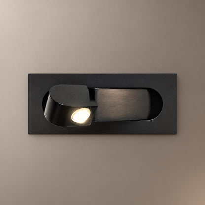 Modern LED Bedside Lamps Wall Mounted Metal Adjustable Arm for Focused Illumination