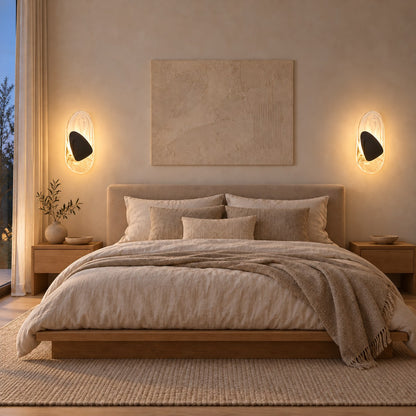 Modern Wall Light Wall Mounted Metal Adjustable LED Fixture for Indoor Spaces