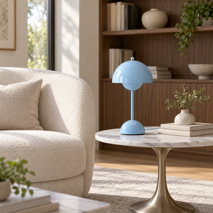 Modern Cordless Table Lamp with Adjustable Brightness and USB Charging for Indoor and Outdoor Use