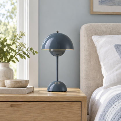 Modern Cordless Table Lamp with Adjustable Brightness and USB Charging for Indoor and Outdoor Use
