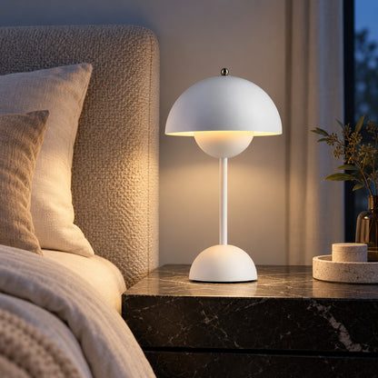 Modern Cordless Table Lamp with Adjustable Brightness and USB Charging for Indoor and Outdoor Use