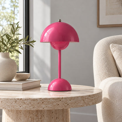 Modern Cordless Table Lamp with Adjustable Brightness and USB Charging for Indoor and Outdoor Use