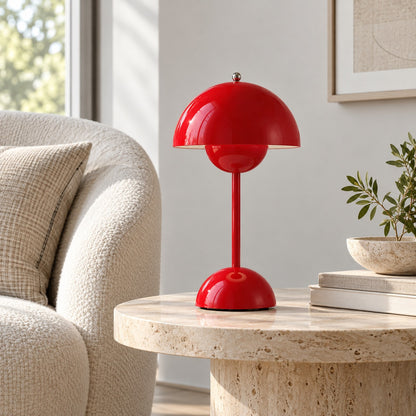 Modern Cordless Table Lamp with Adjustable Brightness and USB Charging for Indoor and Outdoor Use
