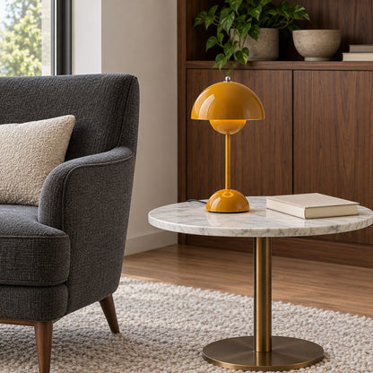 Modern Cordless Table Lamp with Adjustable Brightness and USB Charging for Indoor and Outdoor Use