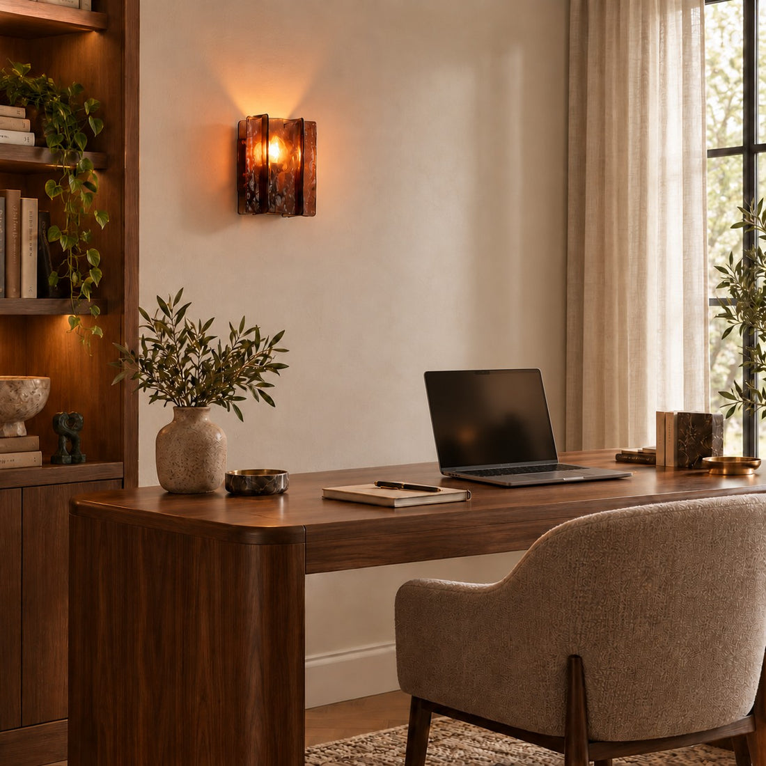 Modern Wall Light Wall Mounted Metal Fixture with Adjustable LED Illumination