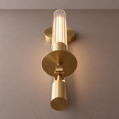 Classic Wall Light Wall Mounted Metal Frame Ambient Lighting Fixture for Indoor Use