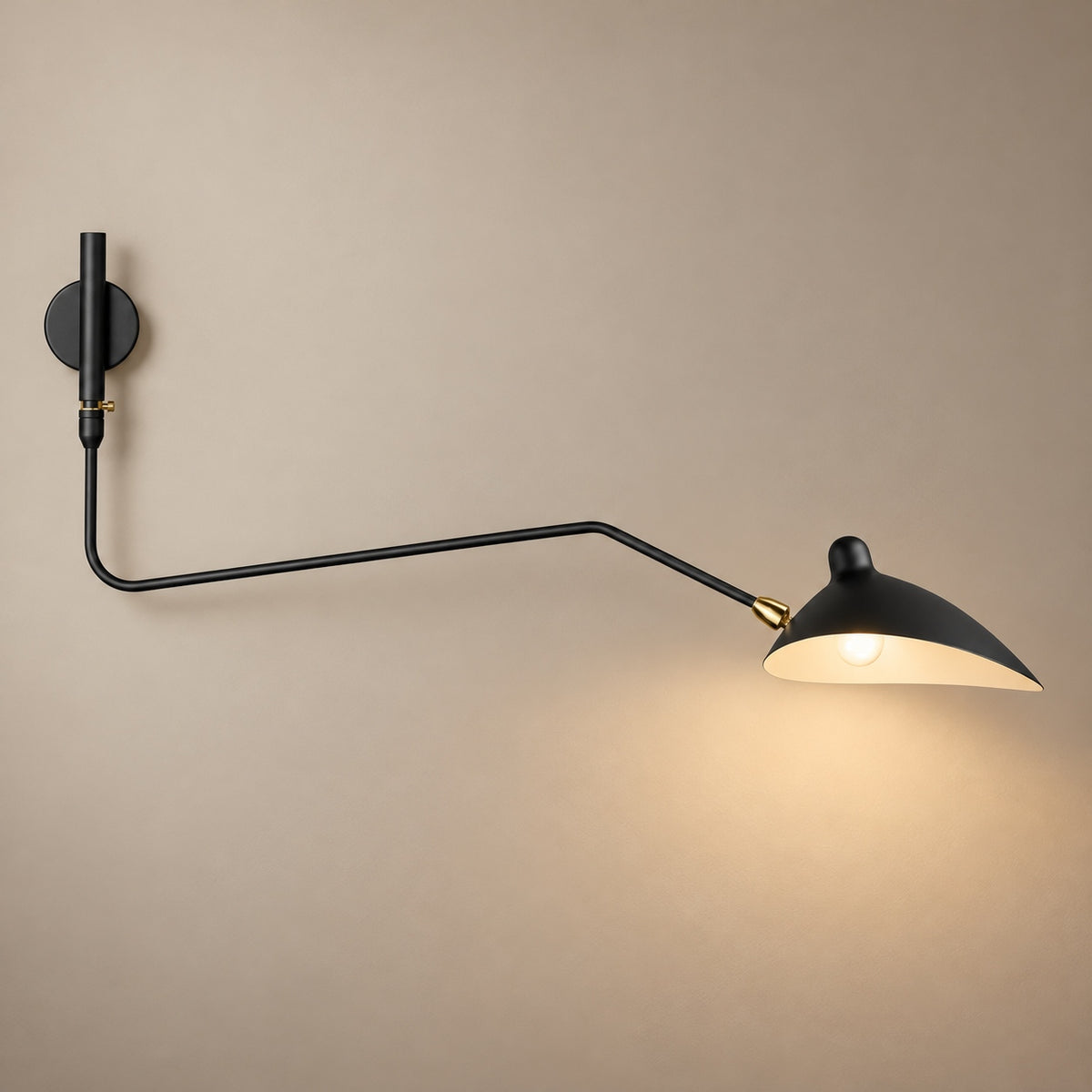Modern Multi-Arm Wall Sconce Wall Mounted Metal Adjustable LED Wall Lighting Fixture