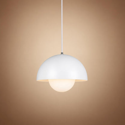 Modern Adjustable Black Pendant Light Hanging Metal LED for Kitchen and Home Lighting