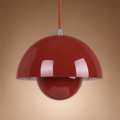 Modern Adjustable Black Pendant Light Hanging Metal LED for Kitchen and Home Lighting