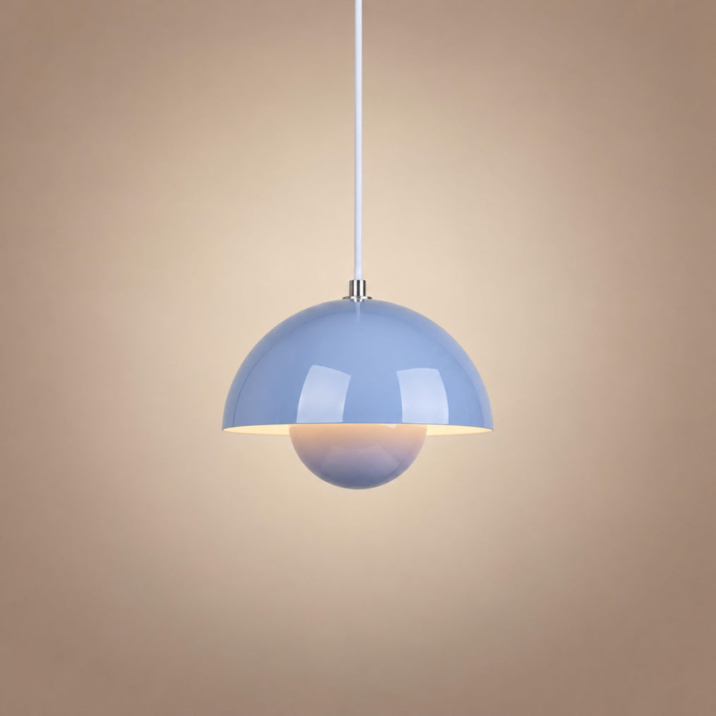Modern Adjustable Black Pendant Light Hanging Metal LED for Kitchen and Home Lighting