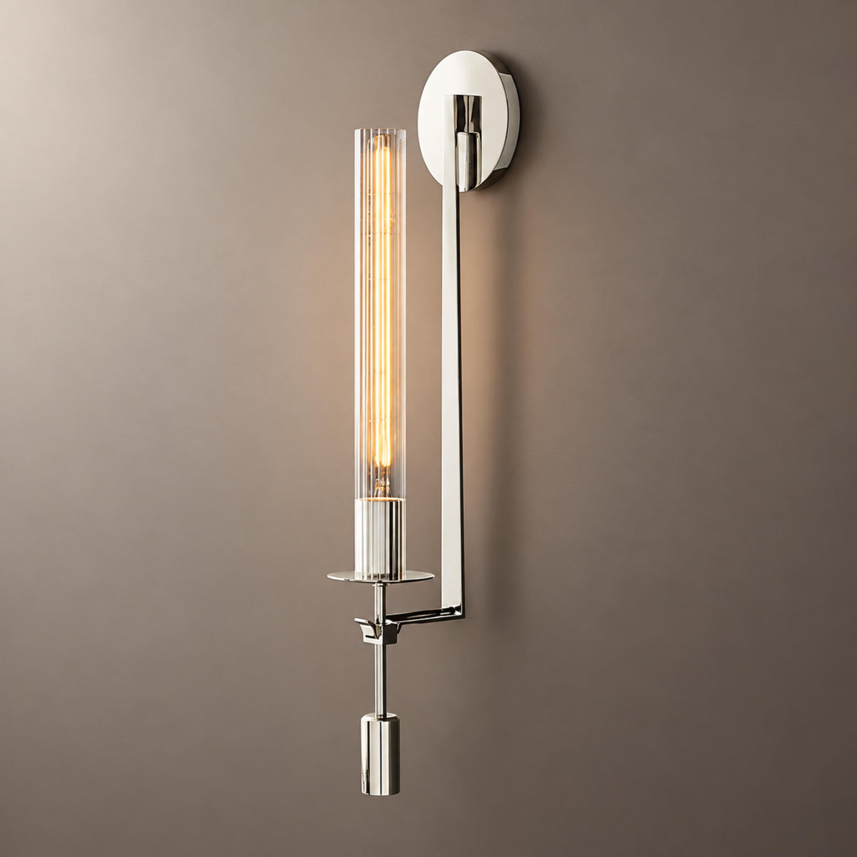 Classic Wall Light Wall Mounted Metal Frame Ambient Lighting Fixture for Indoor Use