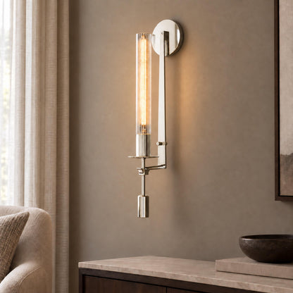 Classic Wall Light Wall Mounted Metal Frame Ambient Lighting Fixture for Indoor Use