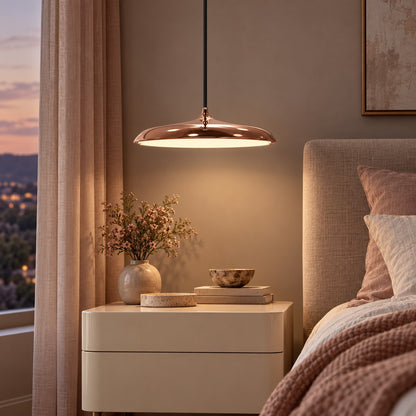 Modern Glass Pendant Lamp Hanging Light Adjustable LED Fixture for Kitchen Pendant Lighting