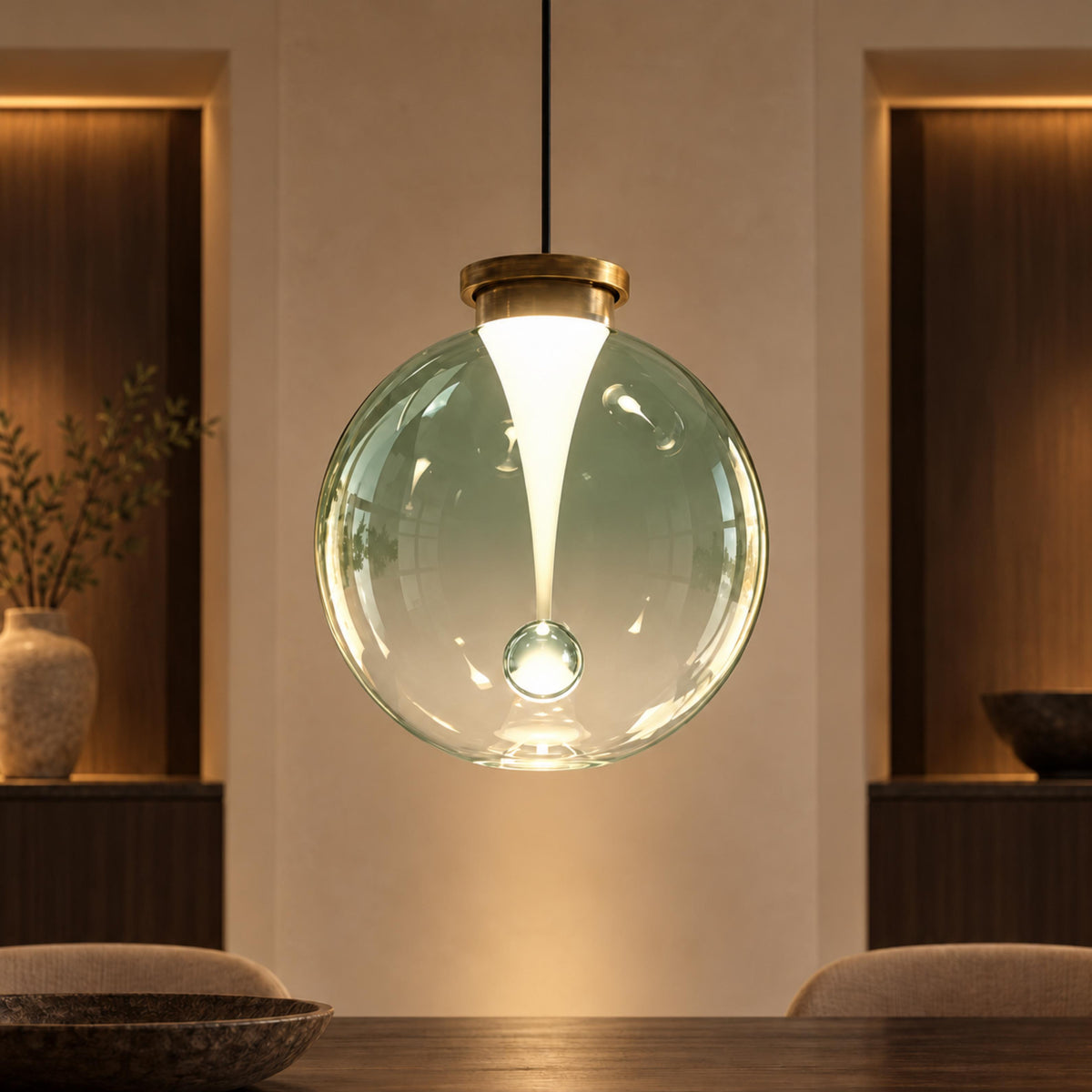 Modern Pendant Light Hanging Adjustable Metal Shade LED for Kitchen Dining Room