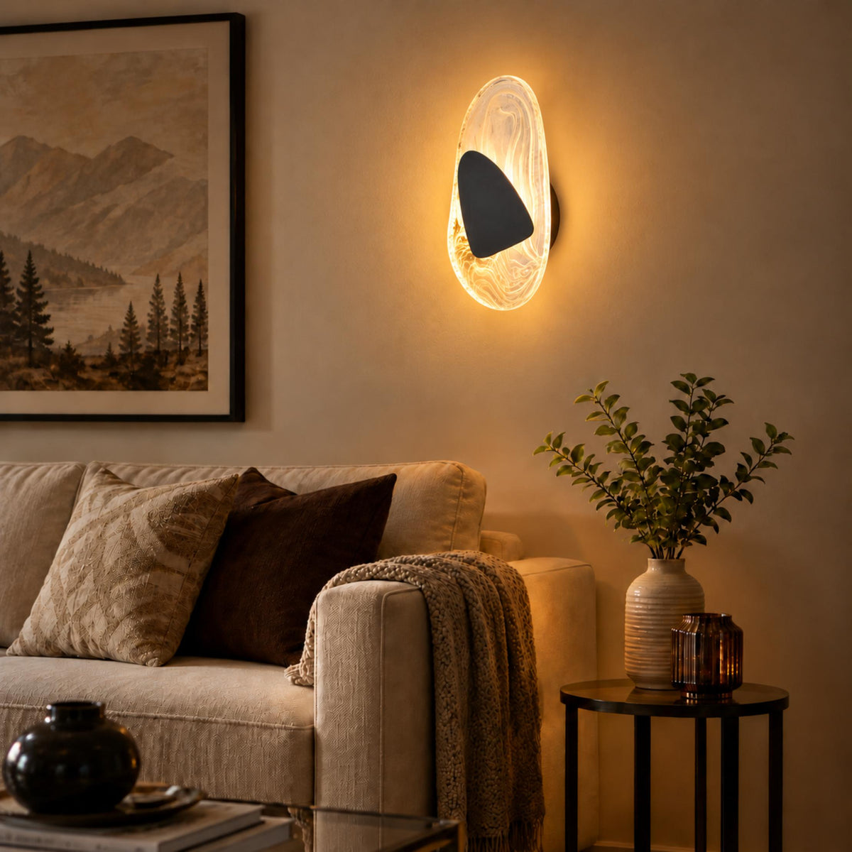 Modern Wall Light Wall Mounted Metal Adjustable LED Fixture for Indoor Spaces