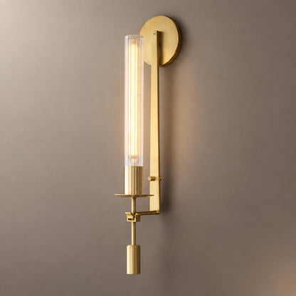 Classic Wall Light Wall Mounted Metal Frame Ambient Lighting Fixture for Indoor Use