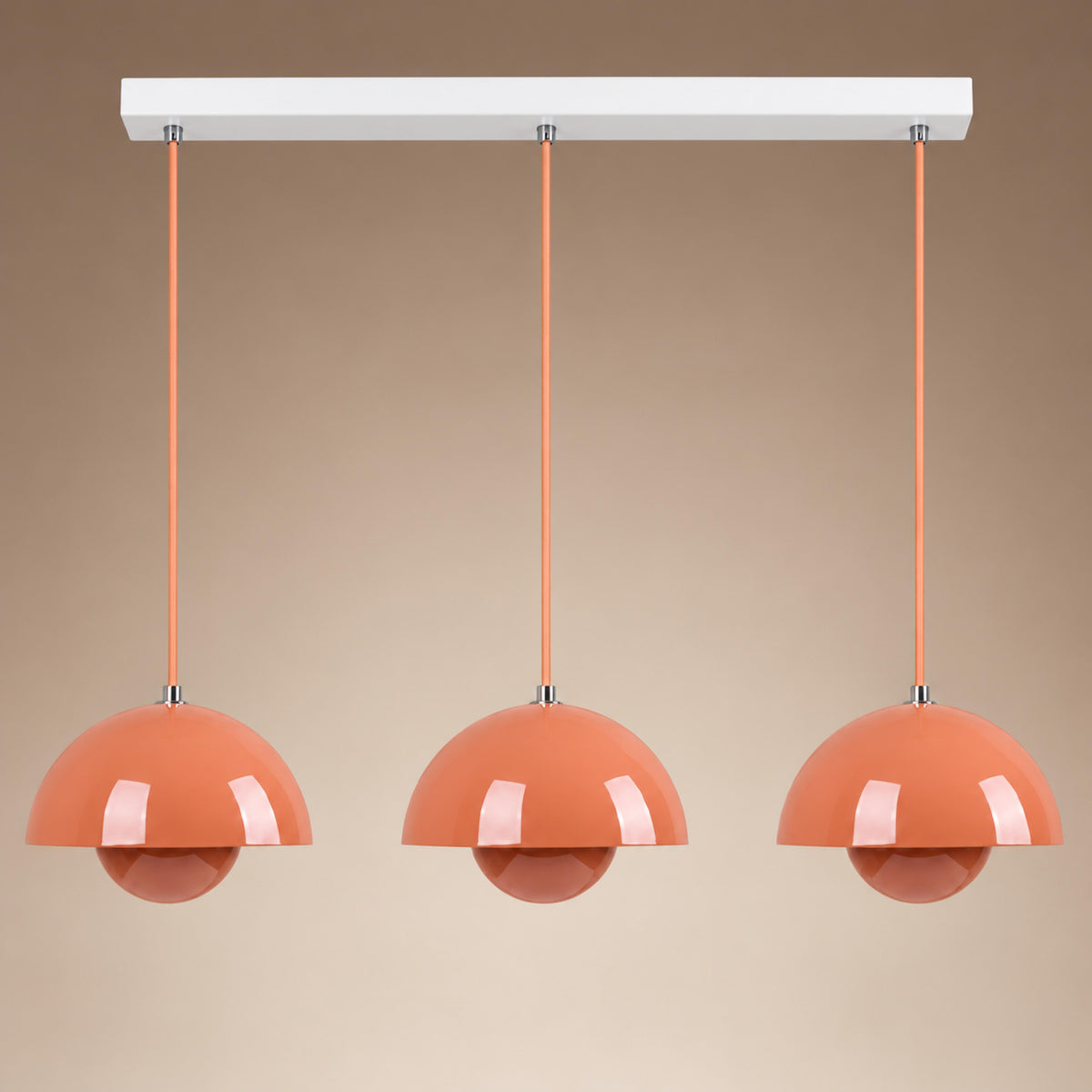 Modern Adjustable Black Pendant Light Hanging Metal LED for Kitchen and Home Lighting
