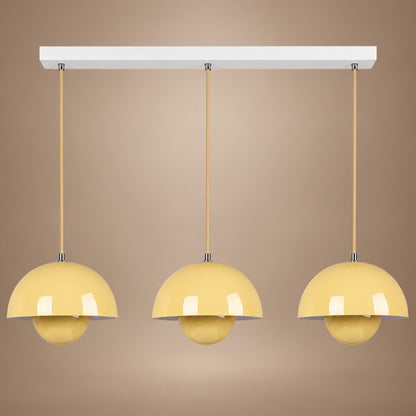Modern Adjustable Black Pendant Light Hanging Metal LED for Kitchen and Home Lighting