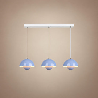 Modern Adjustable Black Pendant Light Hanging Metal LED for Kitchen and Home Lighting
