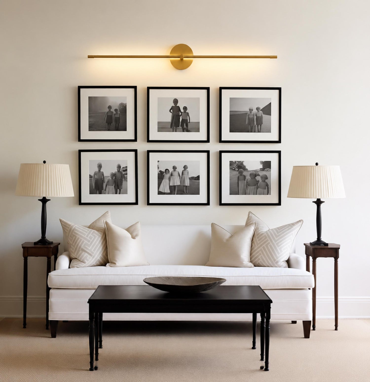 Modern Wall Sconce Light Adjustable Linear Metal LED with Warm and Cool Light Options