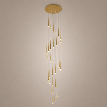 Modern Nordic Flush Mount Ceiling Light Adjustable Iron Acrylic Dimmable LED 6 Heads 18W
