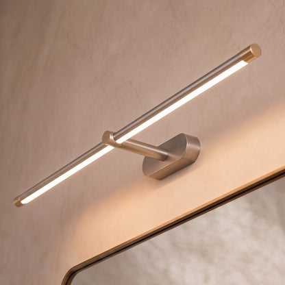 Modern Minimalist Wall Lamp Hardwired Metal LED Adjustable Sconce Light for Home Lighting