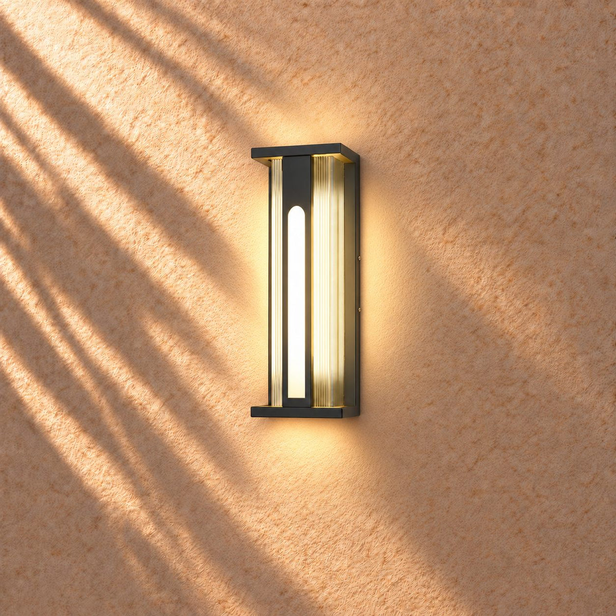 Modern Outdoor Wall Light Wall Mounted Stainless Steel Adjustable LED Weather Resistant