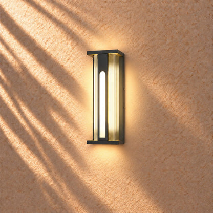 Modern Outdoor Wall Light Wall Mounted Stainless Steel Adjustable LED Weather Resistant