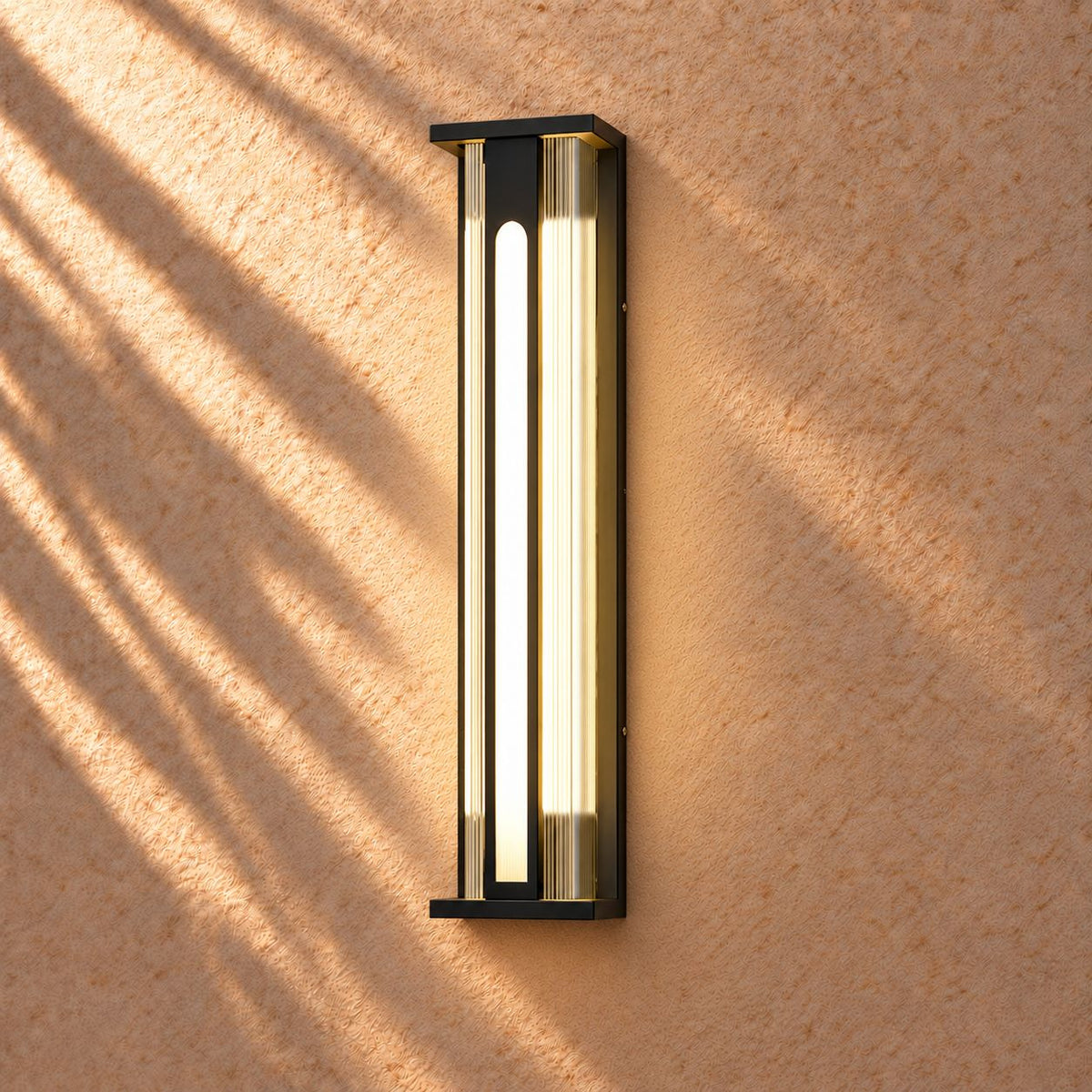 Modern Outdoor Wall Light Wall Mounted Stainless Steel Adjustable LED Weather Resistant