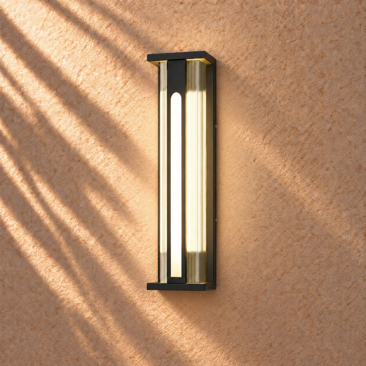 Modern Outdoor Wall Light Wall Mounted Stainless Steel Adjustable LED Weather Resistant