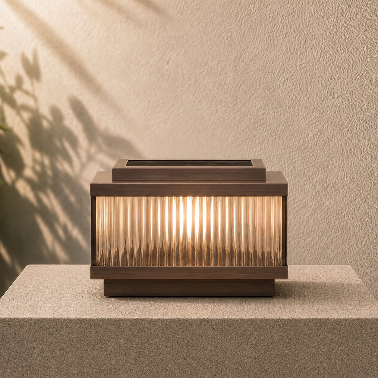 Modern Outdoor Wall Light Waterproof Brass Acrylic E26/E27 Bulb 3000K IP65 Exterior Sconce