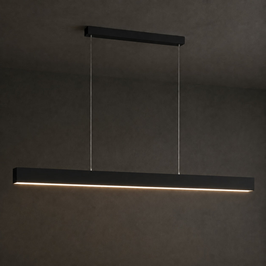 Modern Glass Pendant Light Adjustable Hanging Metal LED for Kitchen Island Dining Room