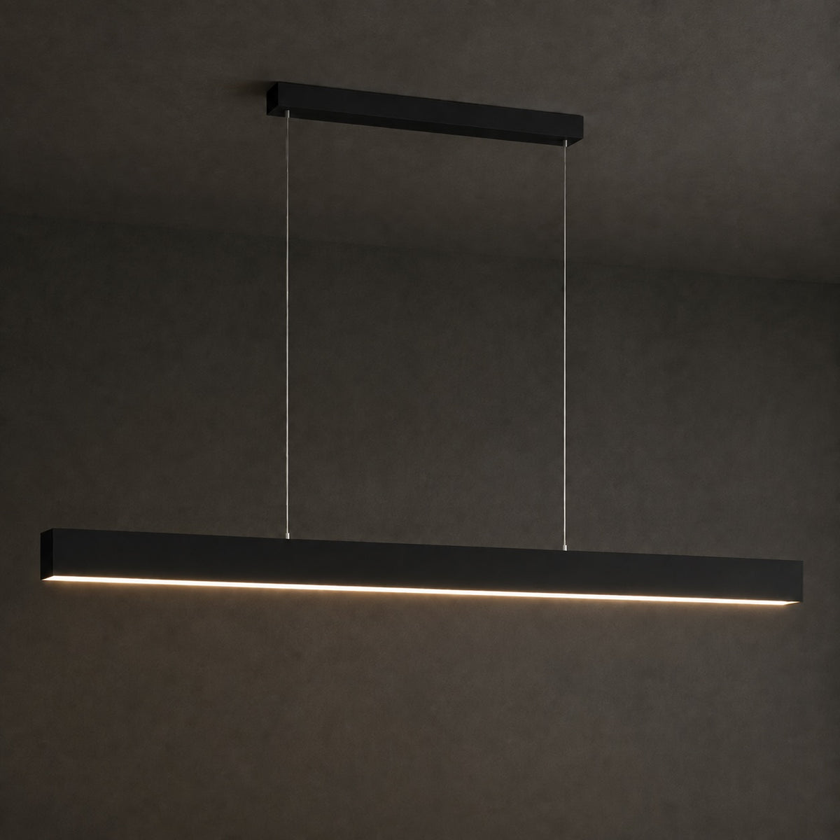 Modern Glass Pendant Light Adjustable Hanging Metal LED for Kitchen Island Dining Room