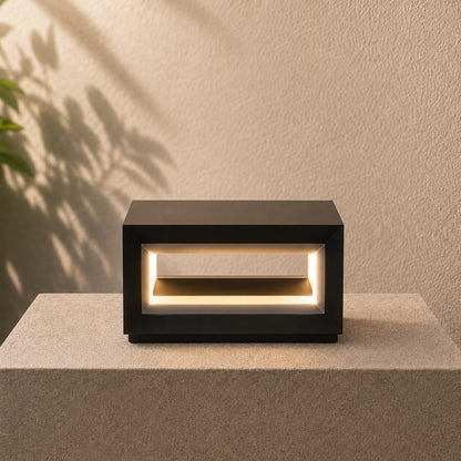 Modern Outdoor Wall Light Stainless Steel Waterproof LED Solar Adjustable Landscape Lighting