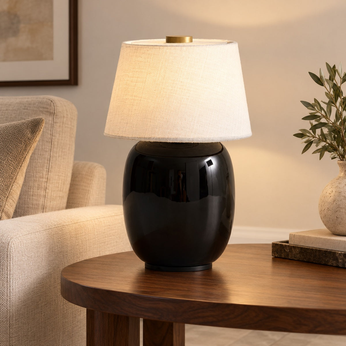 Modern Battery Operated Table Lamp Adjustable Metal LED Light for Bedside or Desk