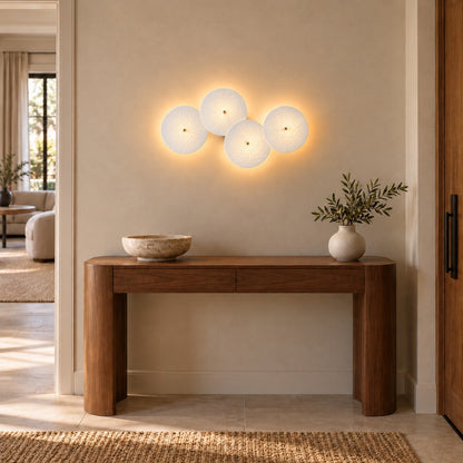Modern Wall Light Wall Mounted Metal Frame LED Sconce for Ambient Illumination