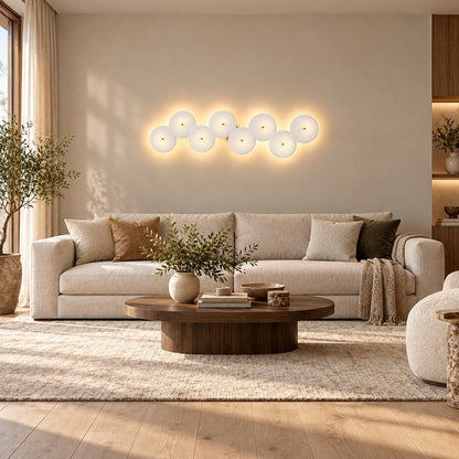 Modern Wall Light Wall Mounted Metal Frame LED Sconce for Ambient Illumination