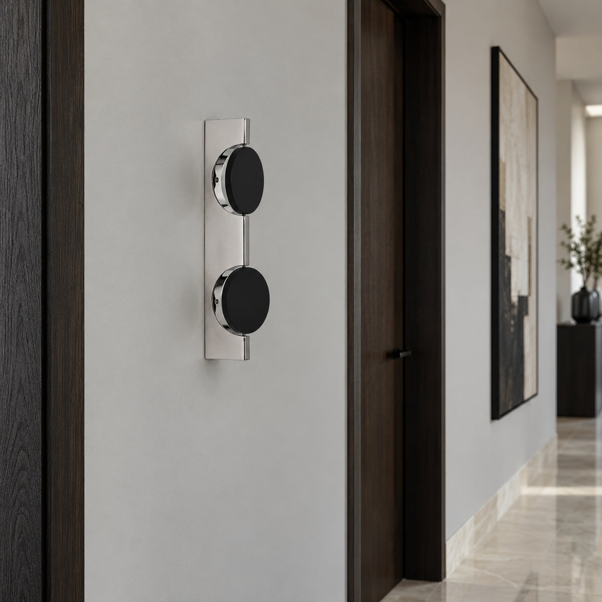 Modern Wall Light Wall Mounted Metal LED Kinetic Shadow Effect for Dynamic Illumination