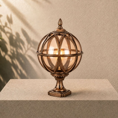 Modern Outdoor Wall Light Adjustable Height Aluminum Glass Waterproof Garden Lighting