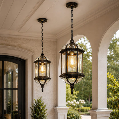 Vintage Outdoor Wall Light Adjustable Die-Cast Aluminum LED Waterproof for Garden Patio
