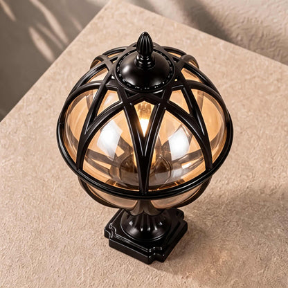 Modern Outdoor Wall Light Adjustable Height Aluminum Glass Waterproof Garden Lighting