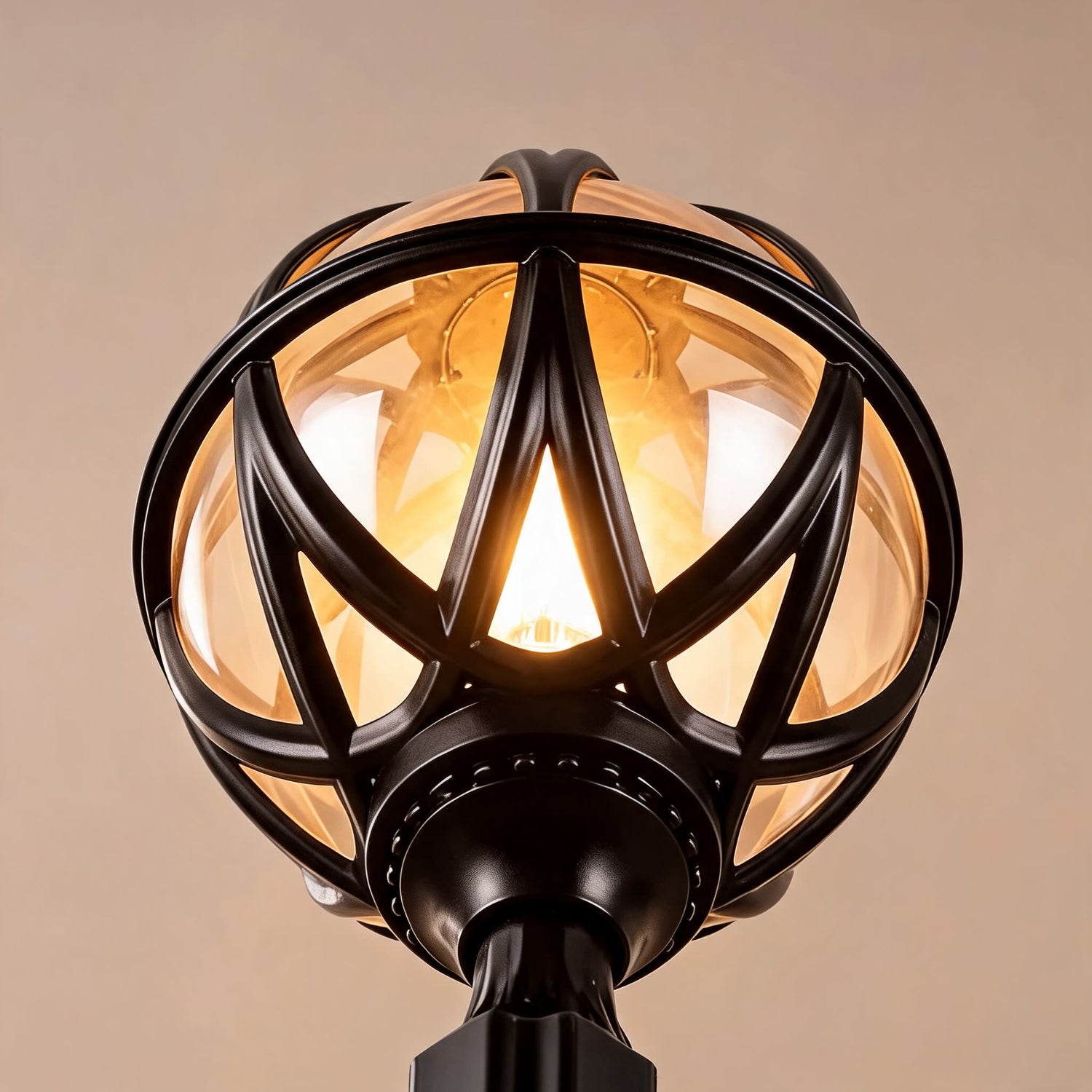 Modern Outdoor Wall Light Adjustable Height Aluminum Glass Waterproof Garden Lighting